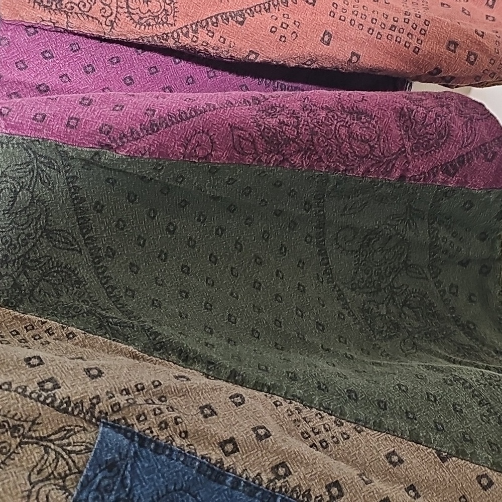 Bohemian Patchwork Harem Low Crotch- Multicolor P… - image 3